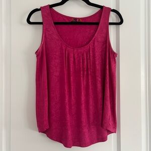 Vibrant Pink Sleeveless Tank Top